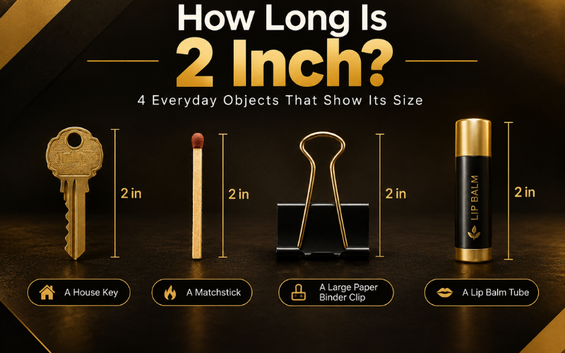 how long is 2 inches