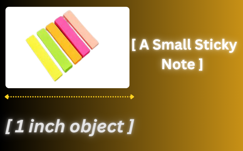 how long is 1 inches