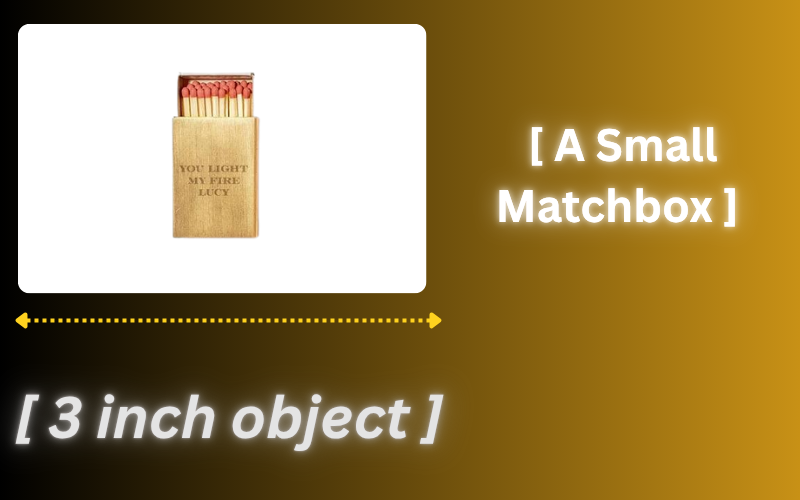 how long is 3 inches